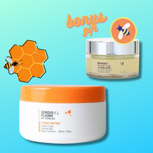 Load image into Gallery viewer, SERIOUS-C3 PLASMA BODY BUTTER BONUS MANUBIS MANUKA HEMP MOISTURE BALM